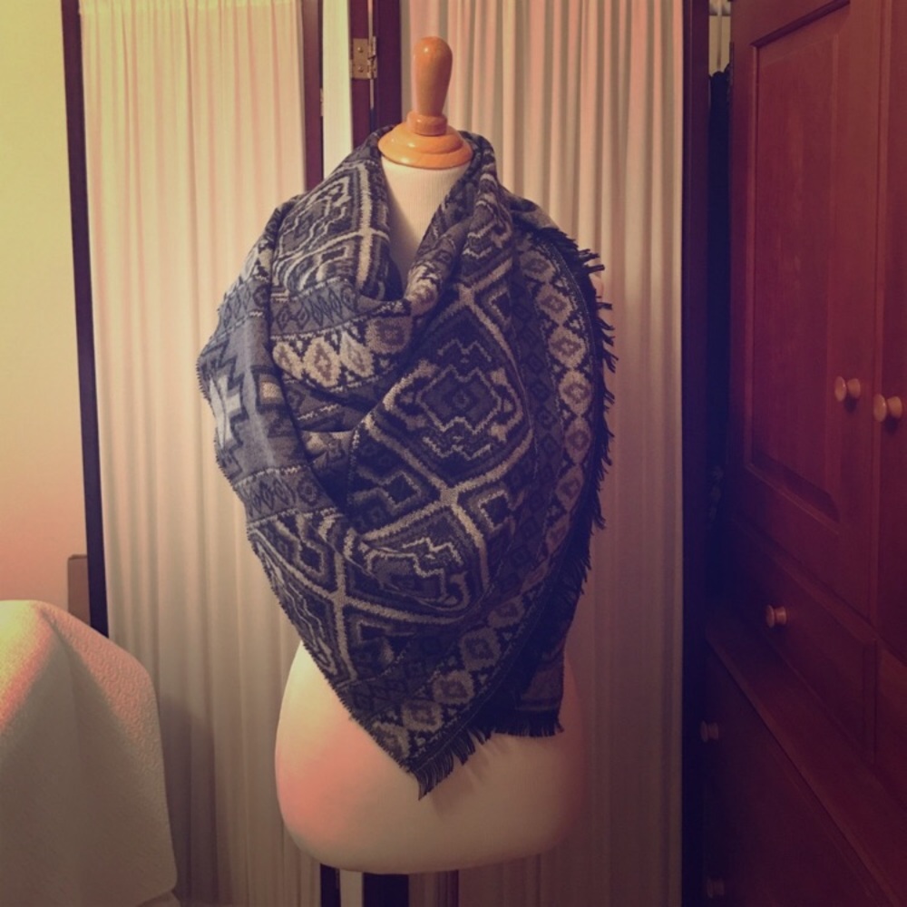 Winter scarf wrap